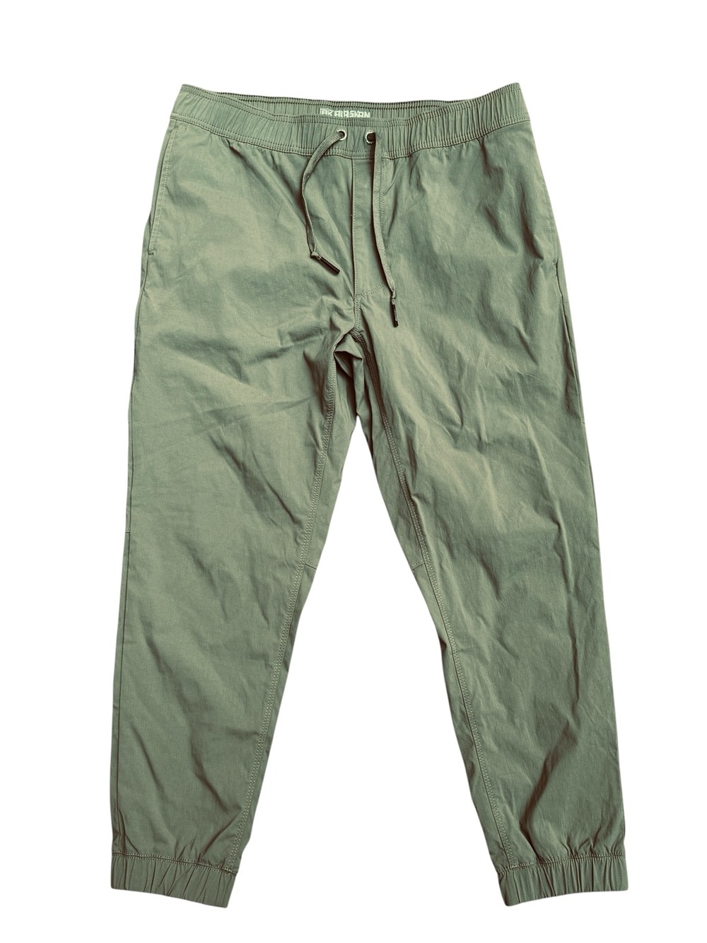 Alaskan Hardgear Duluth Army Green Nylon Jogger Pants Men’s 34 x 30
